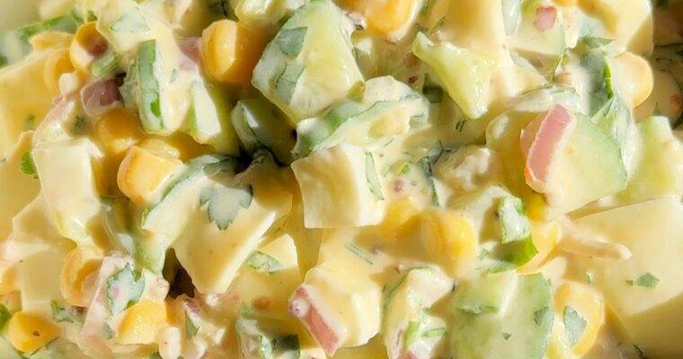 Cucumber Egg Salad