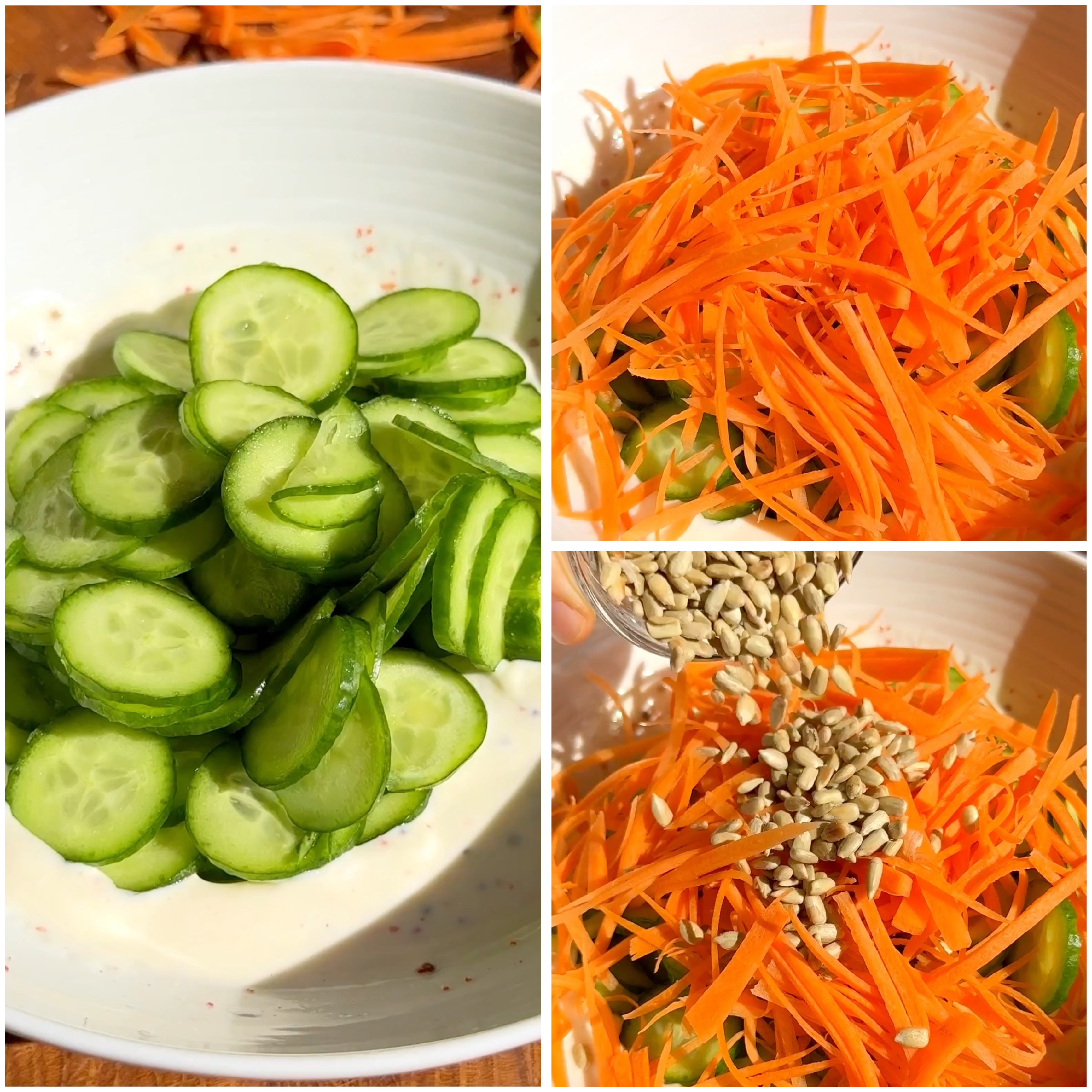 Carrot Cucumber Salad Recipe