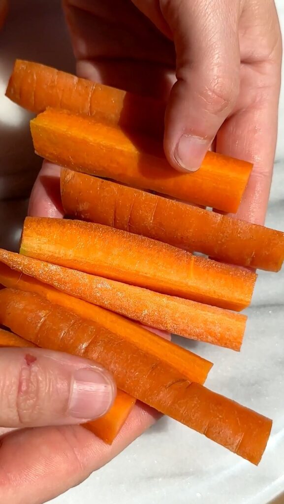 Crispy Parmesan Carrots