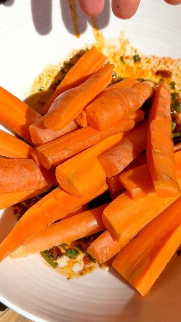 Crispy Parmesan Carrots