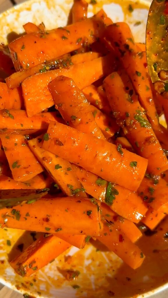 Crispy Parmesan Carrots