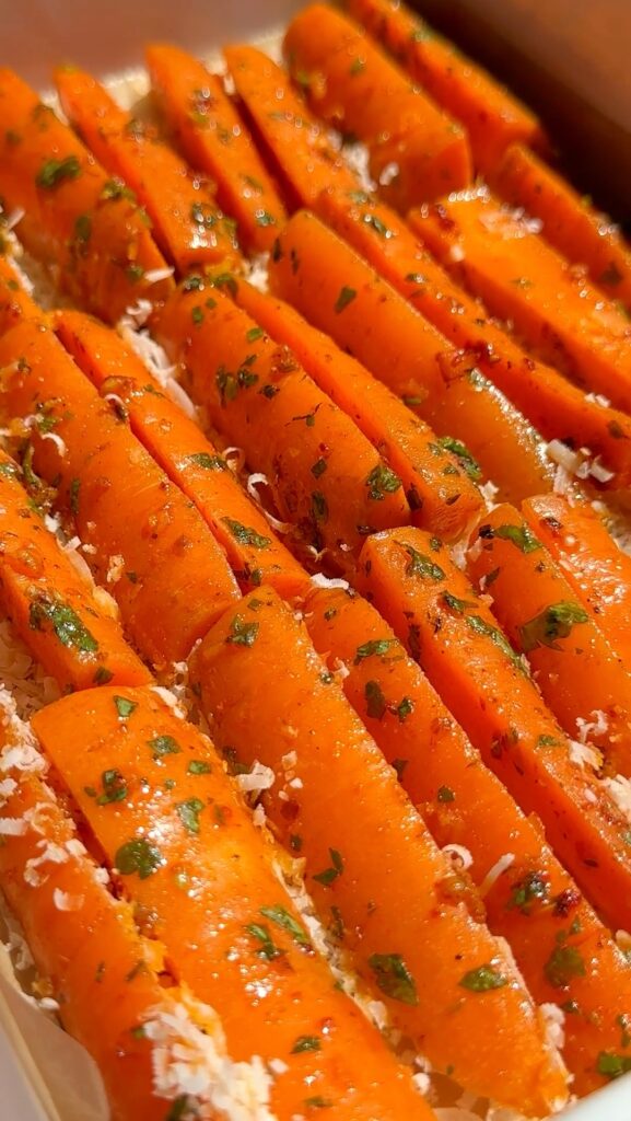 Crispy Parmesan Carrots