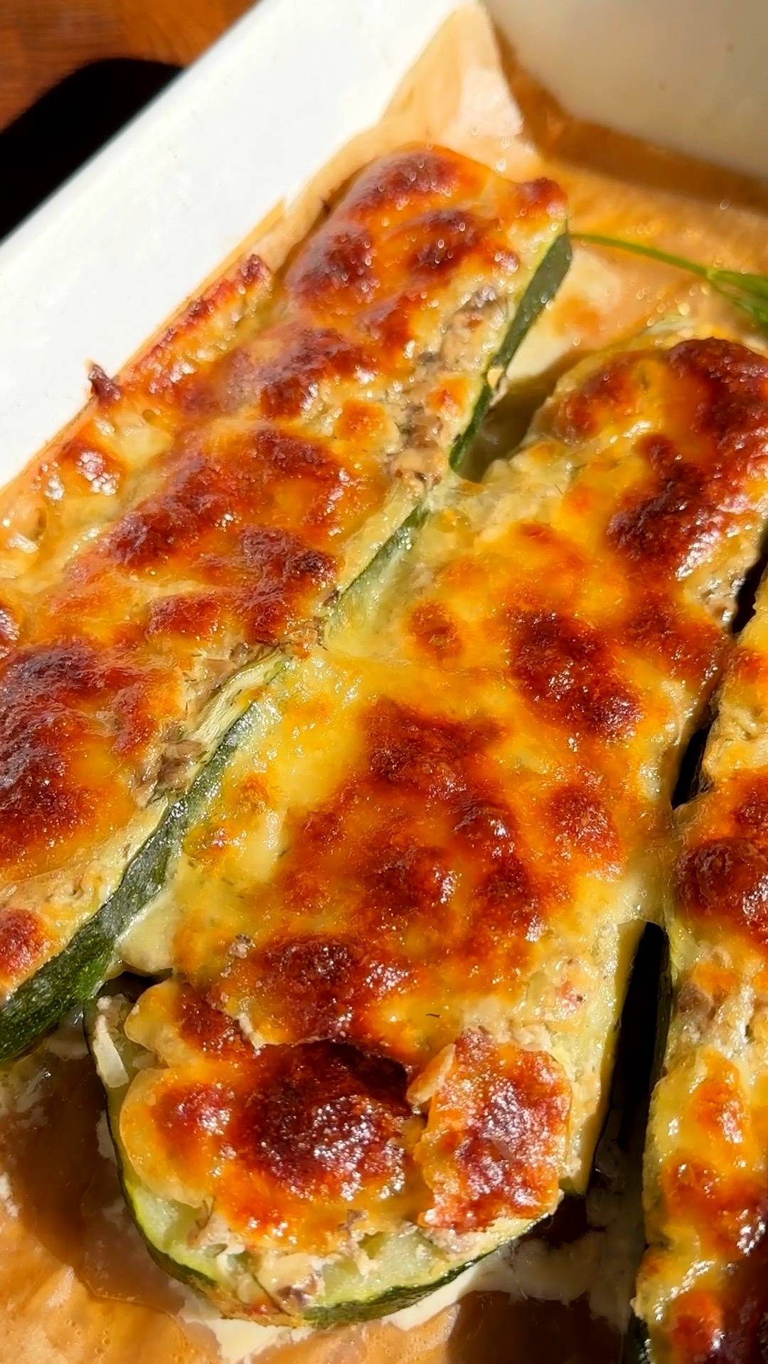 Stuffed Zucchini Boats