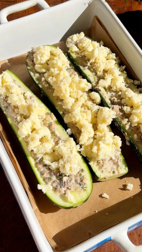 Stuffed Zucchini Boats