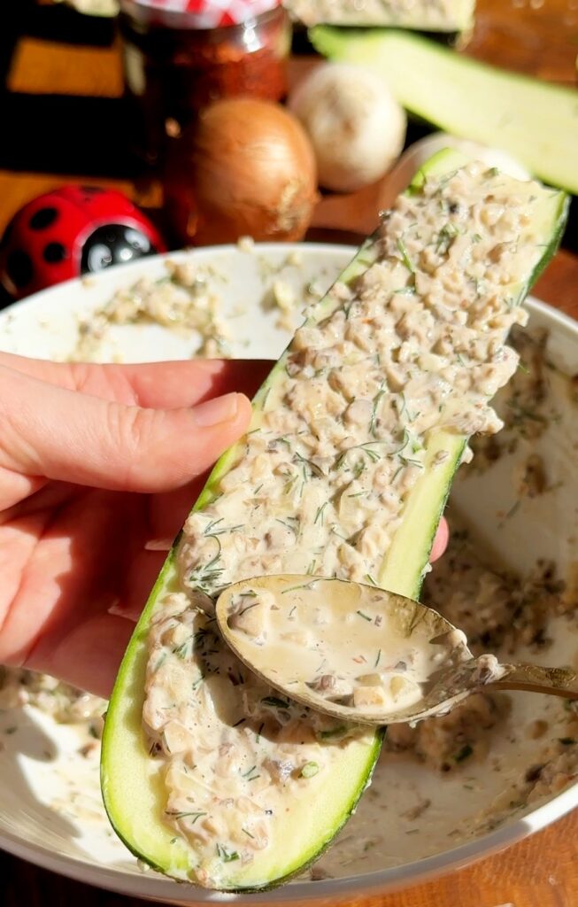 Stuffed Zucchini Boats