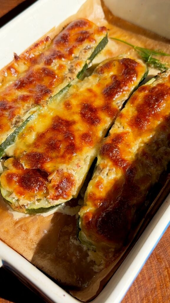 Stuffed Zucchini Boats