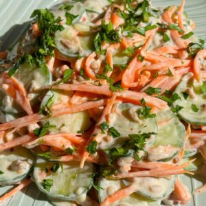 Carrot Cucumber Salad