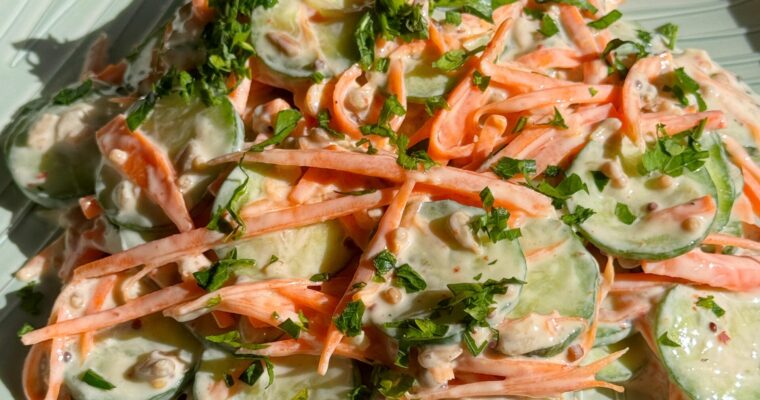 Carrot Cucumber Salad