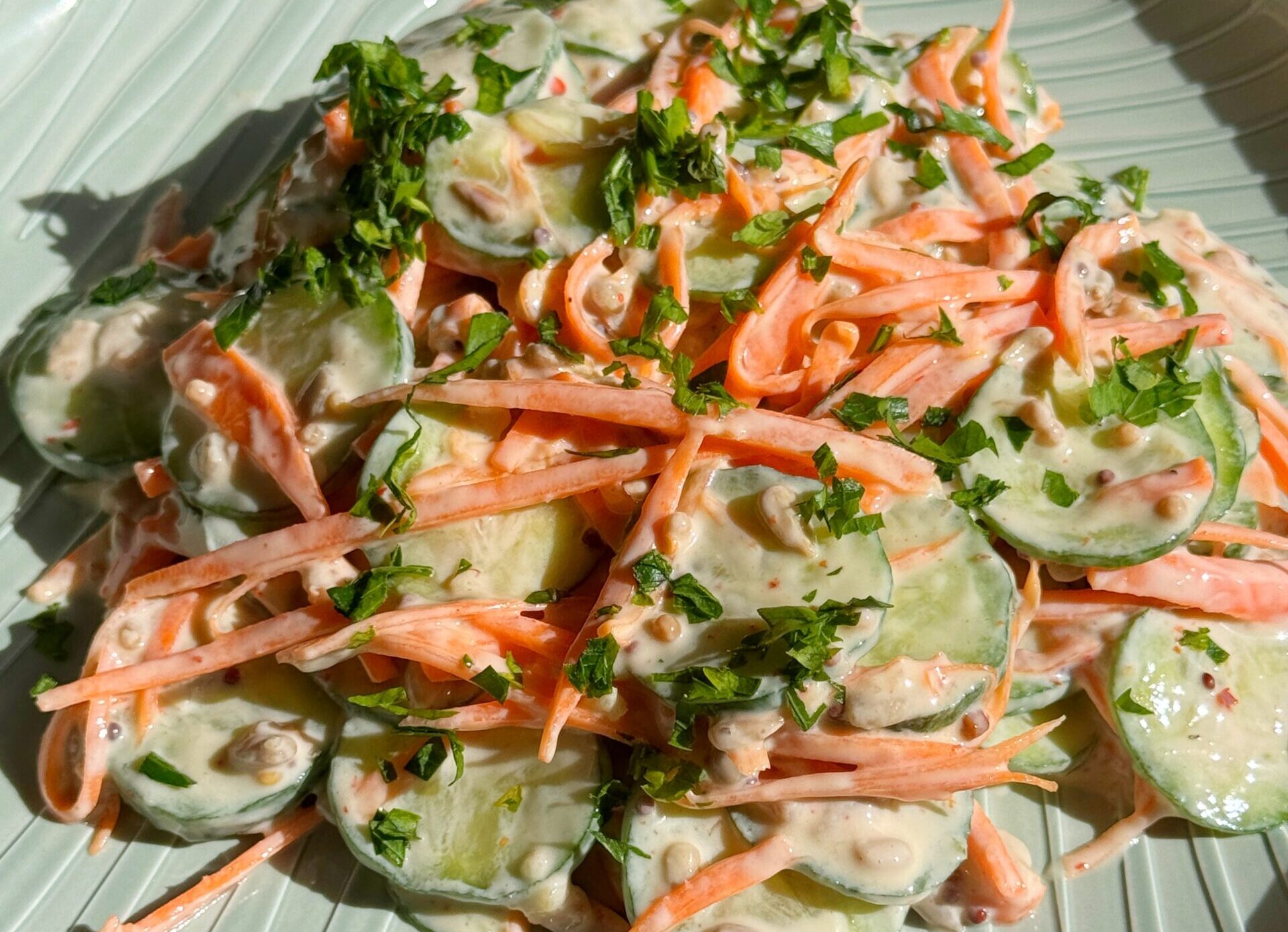 Carrot Cucumber Salad