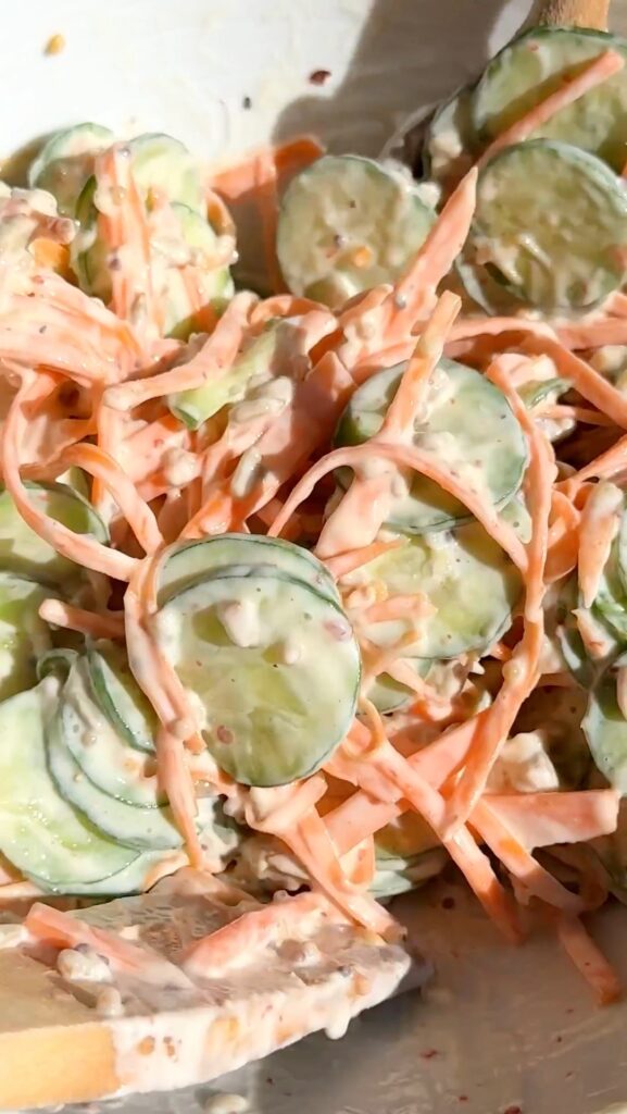 Carrot Cucumber Salad