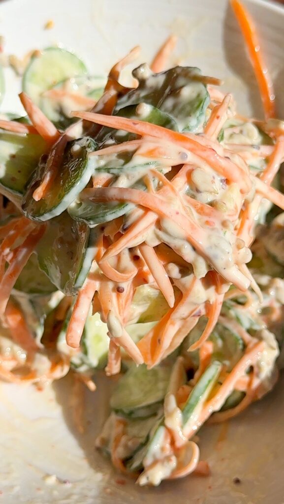 Carrot Cucumber Salad