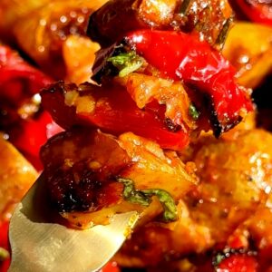 Roasted Peppers Potato Salad