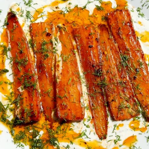 Spicy Honey Glazed Carrots