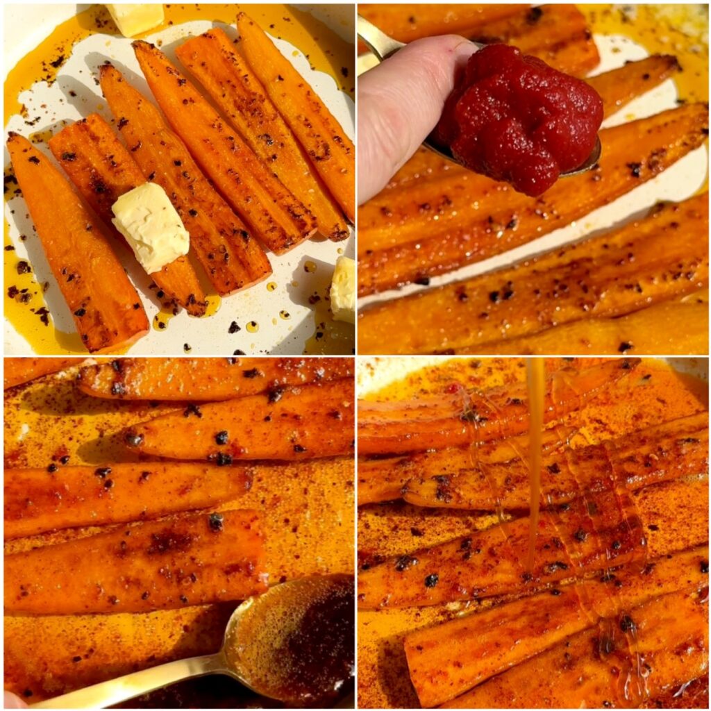 Spicy Honey Glazed Carrots