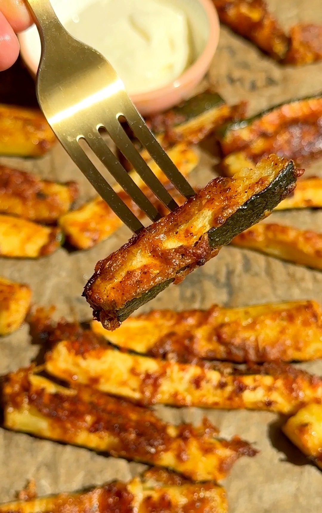 Baked Zucchini Sticks