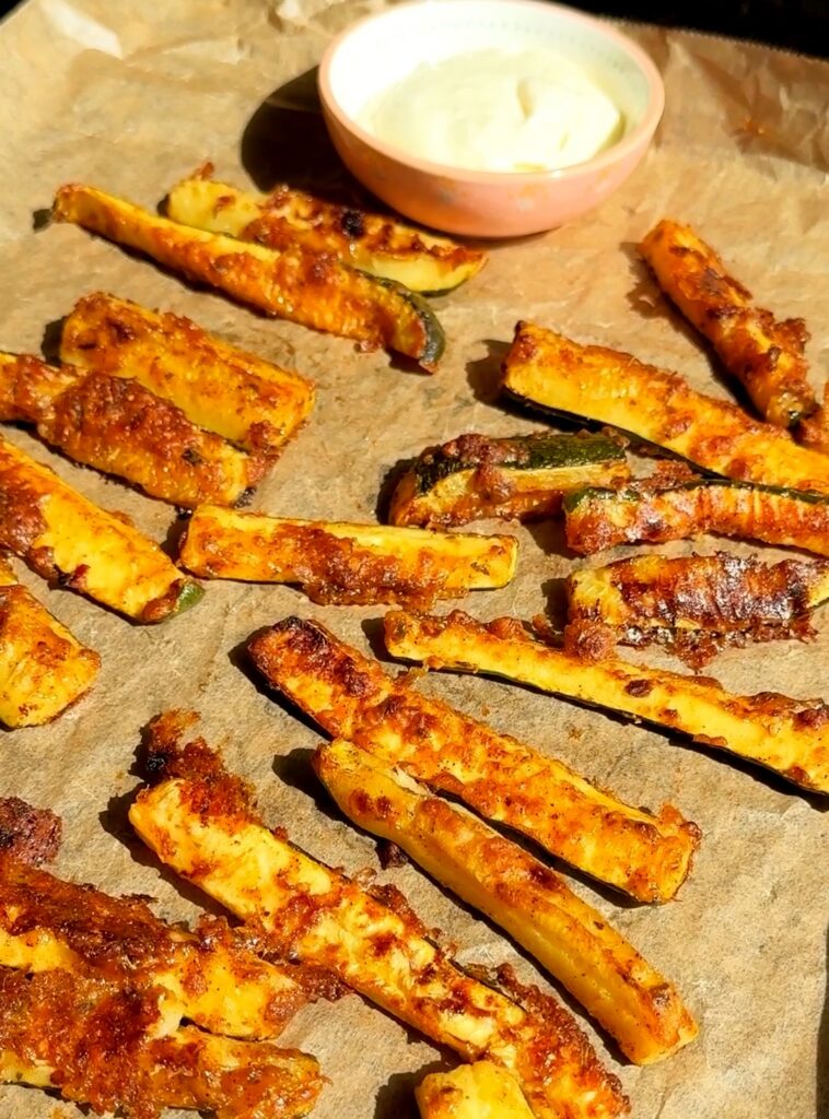 Baked Zucchini Sticks