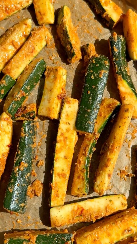 Baked Zucchini Sticks