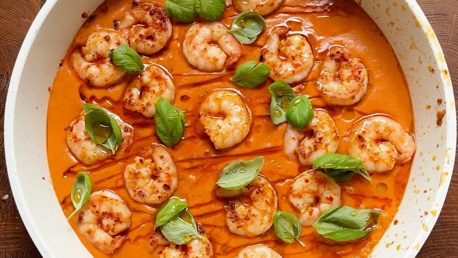 Roasted Cherry Tomato Sauce with Shrimp