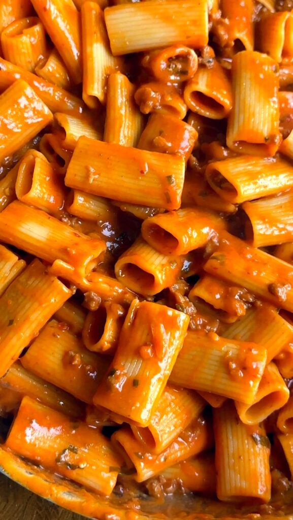 Sausage Rigatoni Pasta