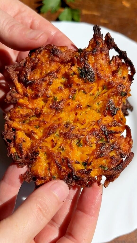 Crispy Sweet Potato Hash Browns