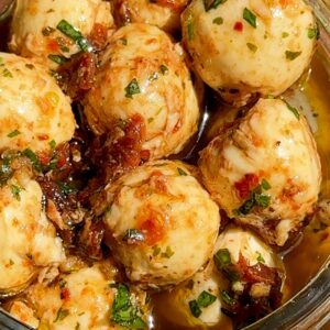 Olive Oil Marinated Mozzarella Balls