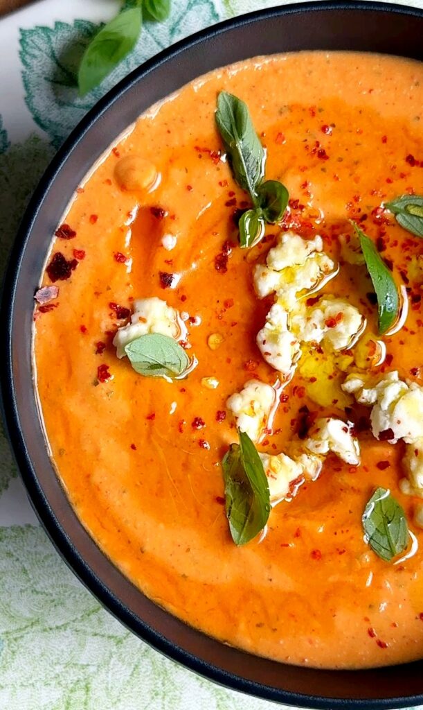 The Best Roasted Red Pepper Dip