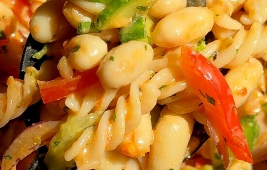 Pasta Salad with Pesto Calabrese