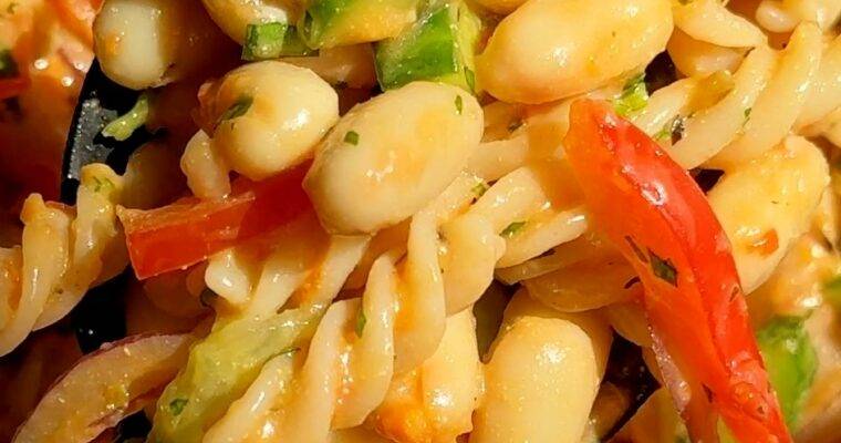 Pasta Salad with Pesto Calabrese