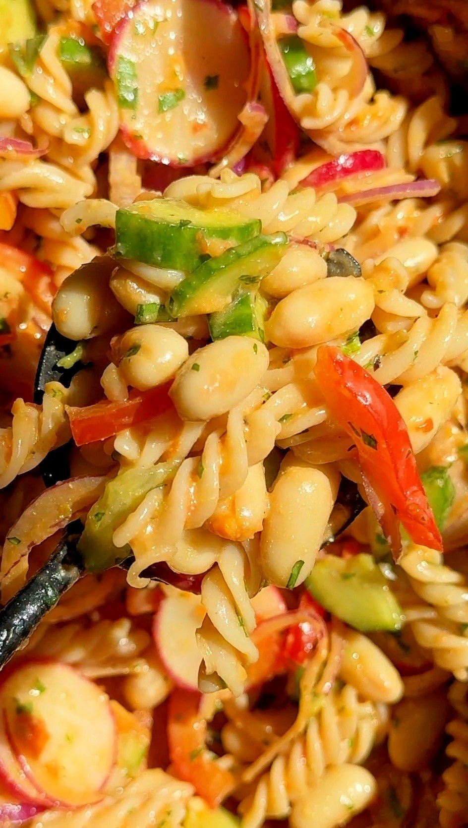 Pasta Salad with Pesto Calabrese