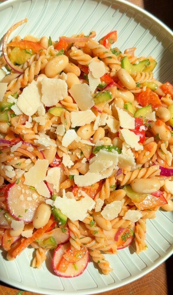 Pasta Salad with Pesto Calabrese