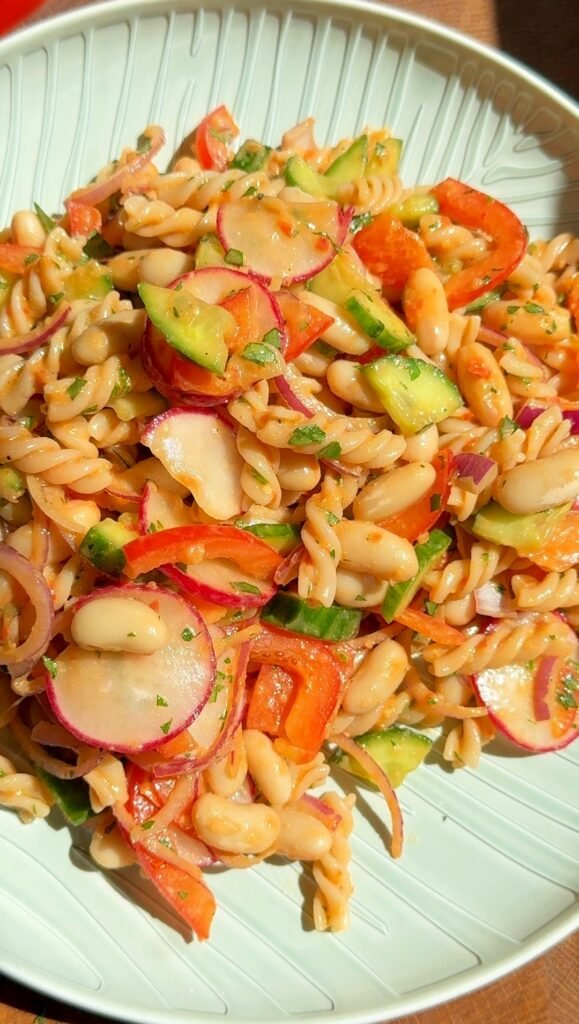 Pasta Salad with Pesto Calabrese