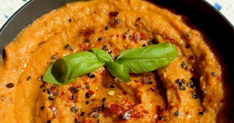 Sun Dried Tomato White Bean Dip