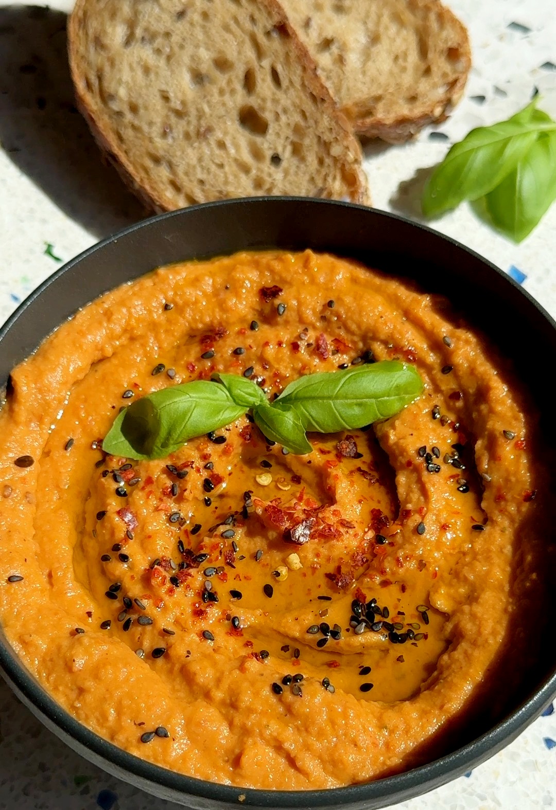 Sun Dried Tomato White Bean Dip