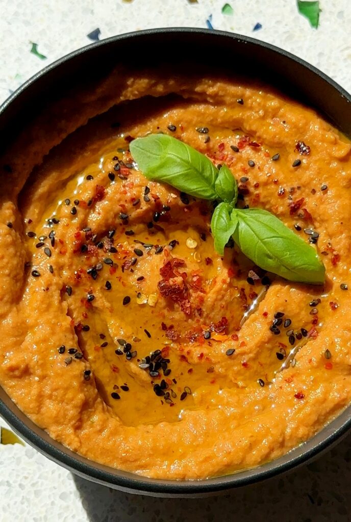 Sun Dried Tomato White Bean Dip