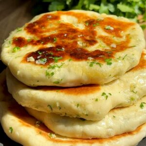 Feta Spinach Stuffed Flatbreads