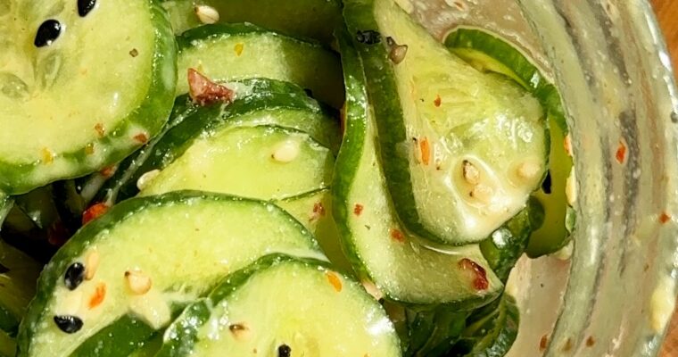 Viral Cucumber Salad