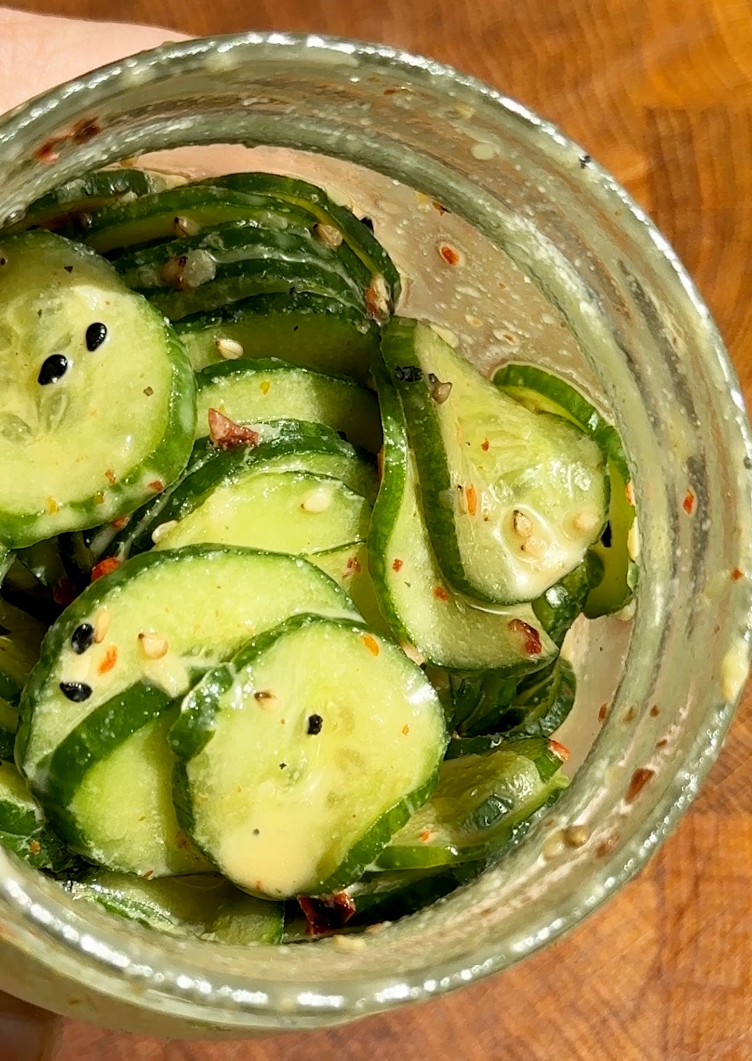 Viral Cucumber Salad