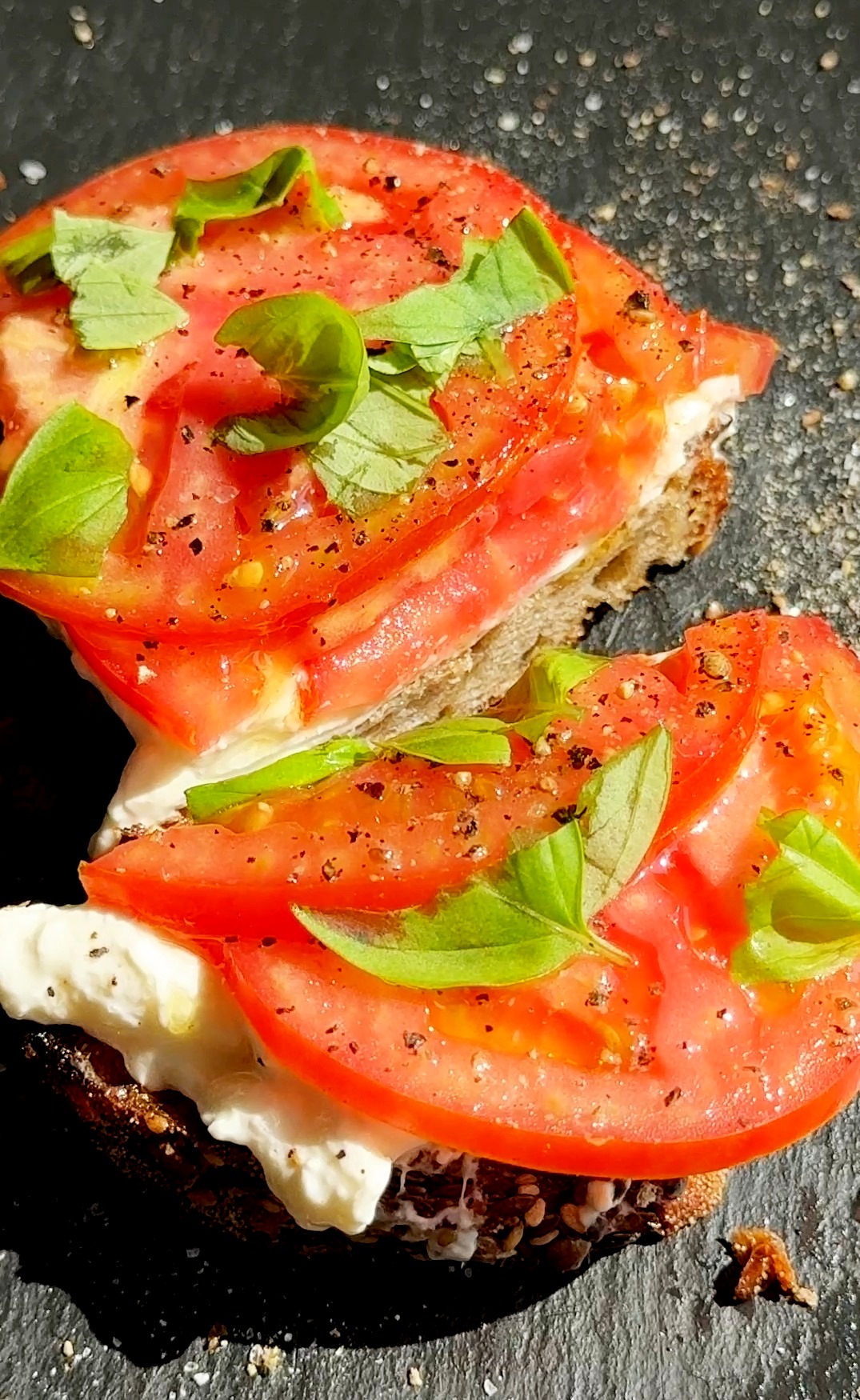 Tomato Burrata Toast