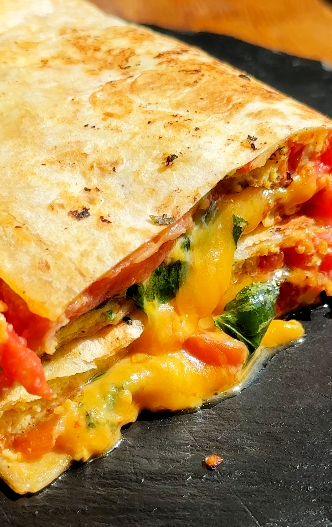 One-Pan Tomato Egg Tortilla