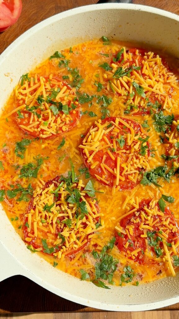 One-Pan Tomato Egg Tortilla