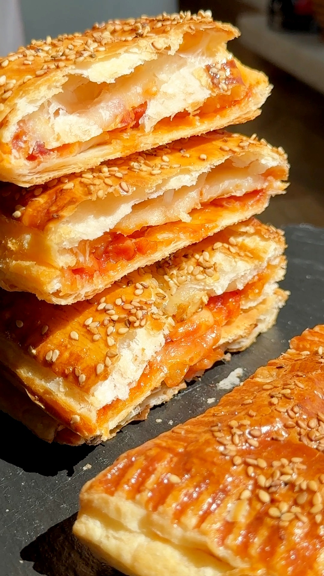 Puff Pastry Bacon Mozzarella Bites