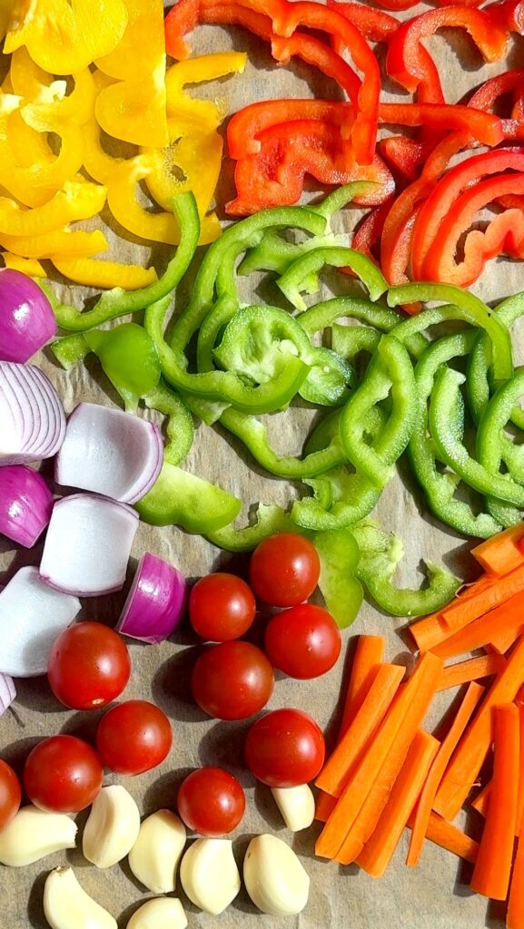 Roasted Veggie Tortellini Salad