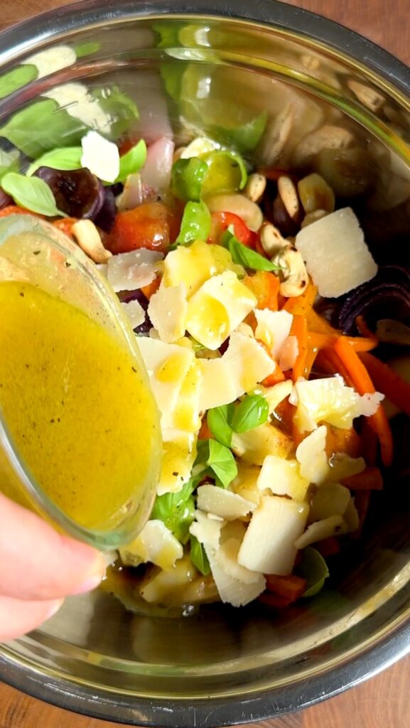 Roasted Veggie Tortellini Salad