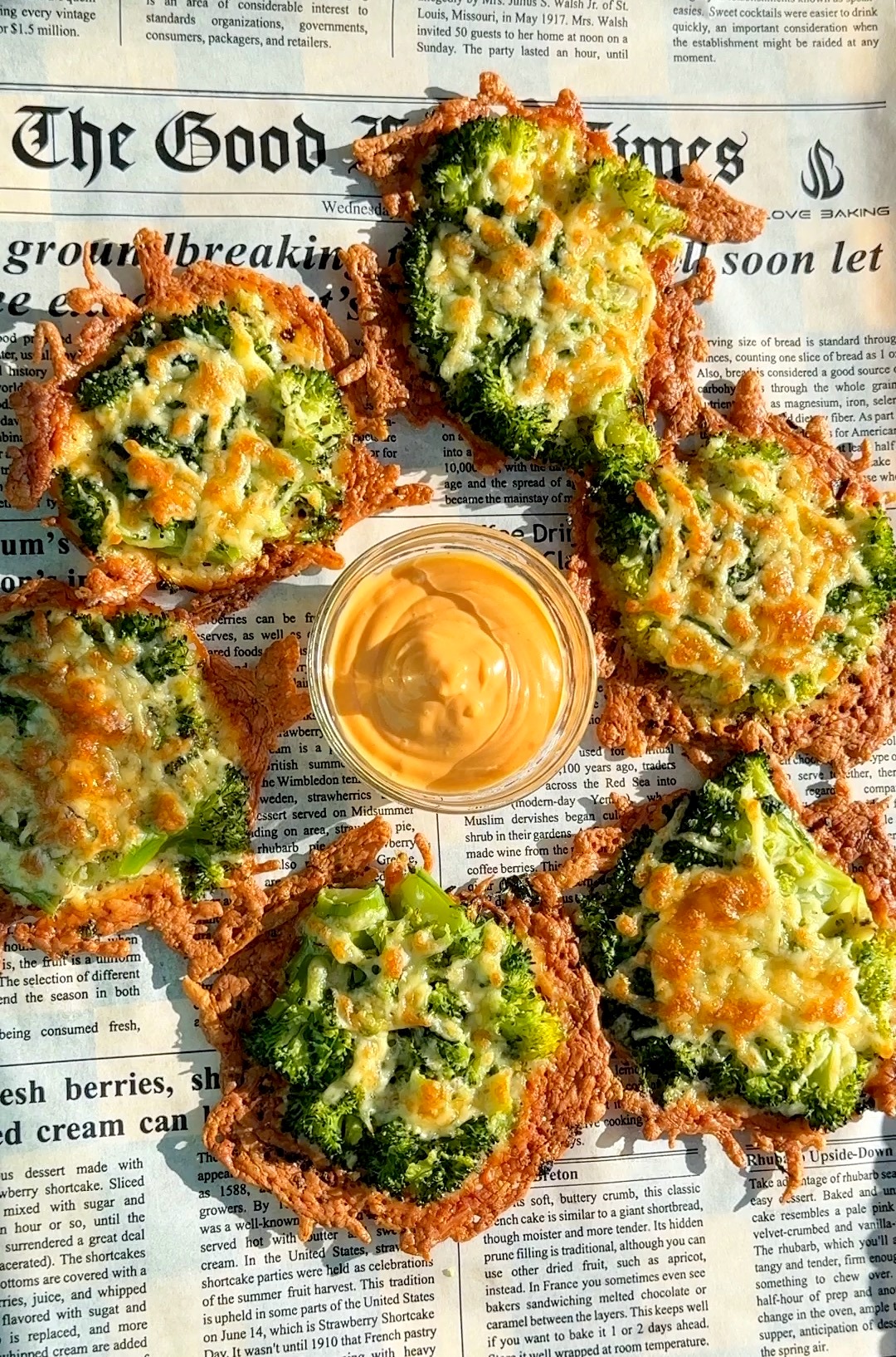 Smashed Crispy Broccoli