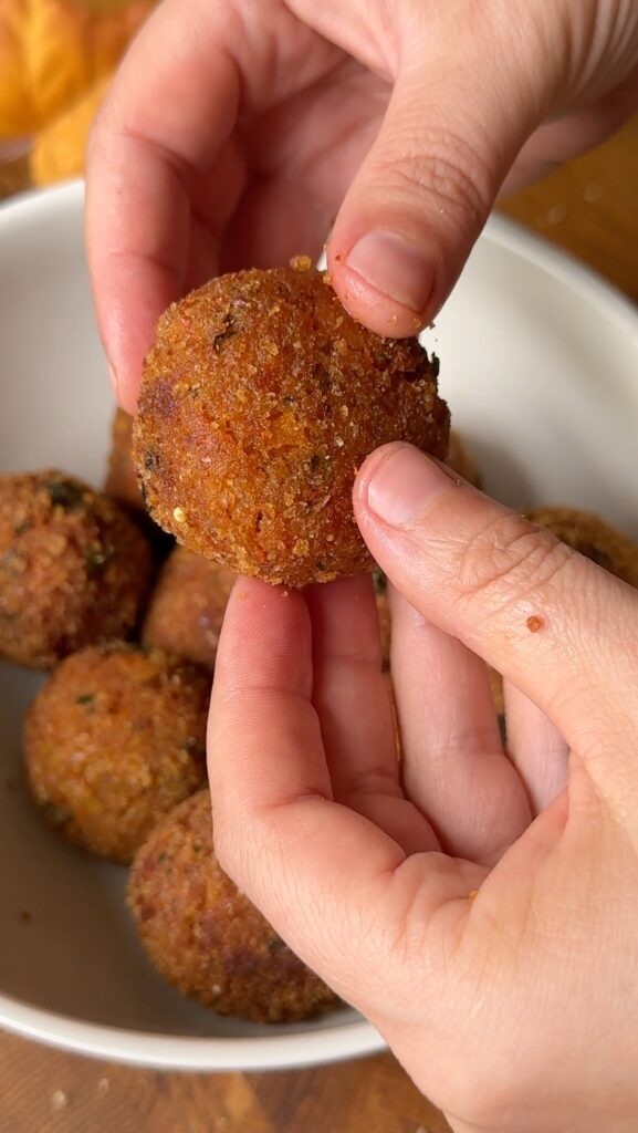 Crispy Fried Pumpkin Balls