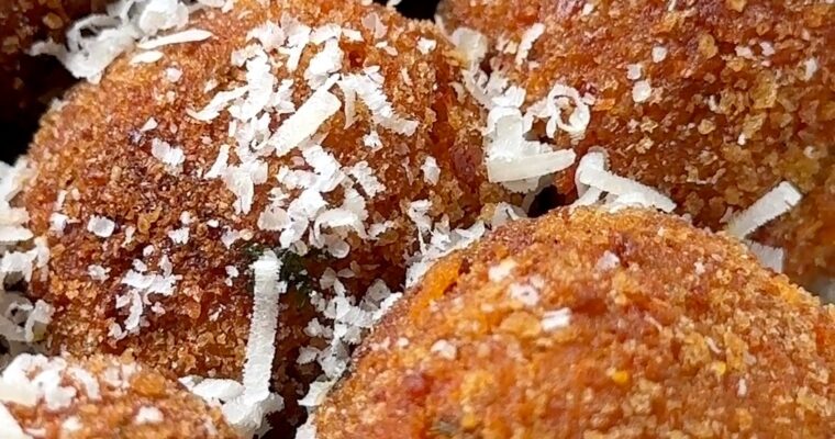 Crispy Fried Pumpkin Balls