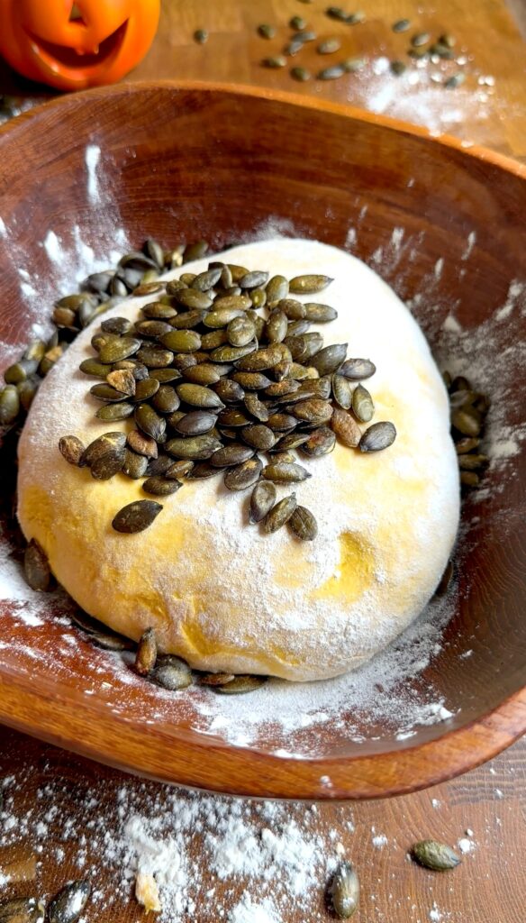 Bread with Roasted Pumpkin Seeds