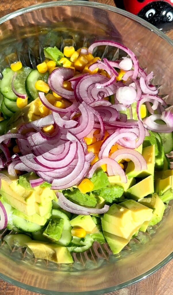 Creamy Cucumber and Avocado Salad