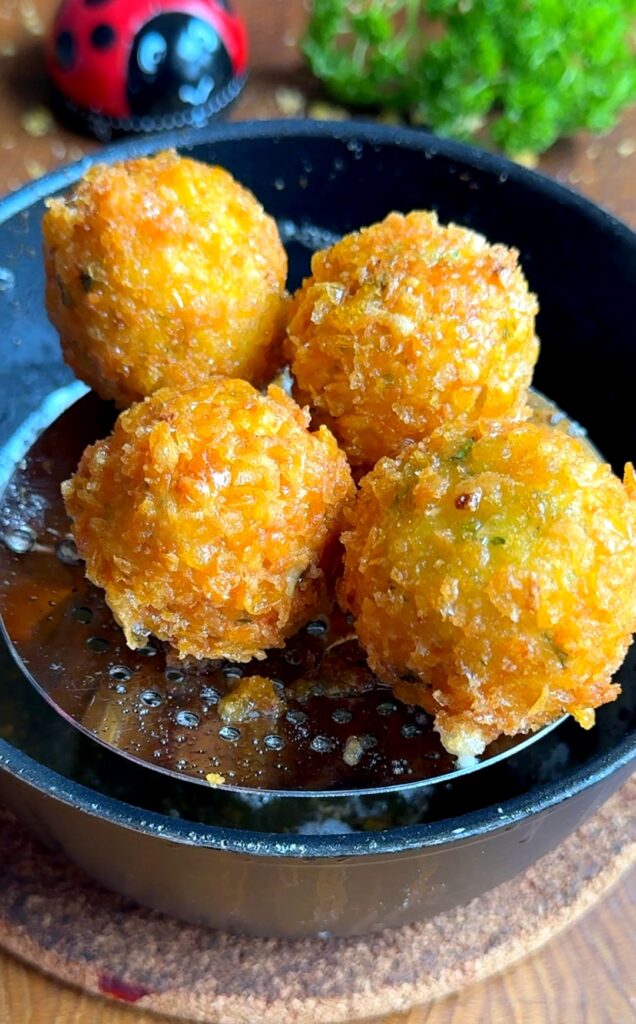 Crispy Potato Cheese Balls