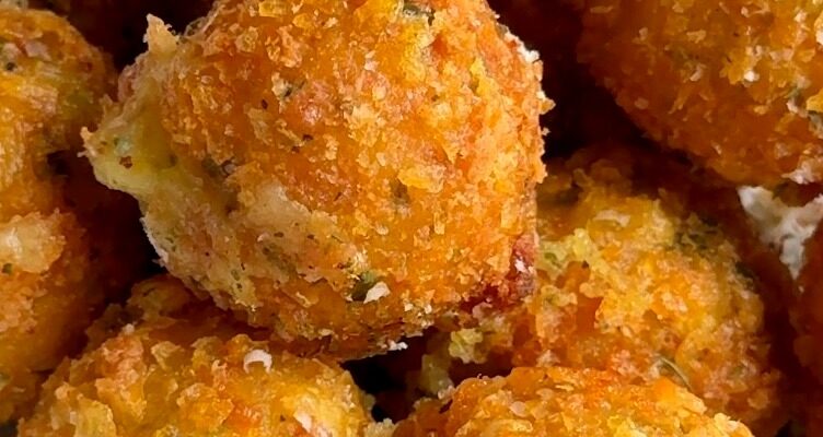 Crispy Potato Cheese Balls